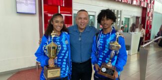 ATLETANAN DI TANG SOO DO A REGRESA ARUBA CU 74 MEDAYA