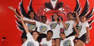 Competencia Hubenil Gang di Arte Aruba 2023.