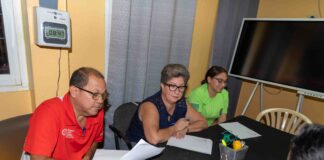 Harold Rasmijn di Brazil Taekwondo Stichting a presenta relato financiero