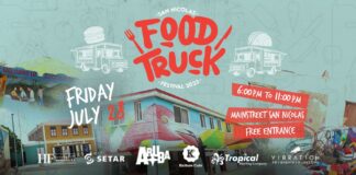 Food Truck Festival San Nicolas ta diabierna awo y bo no por perd’e