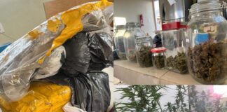 Arma, marihuana, hopi droga y dos detencion na Sanicolas