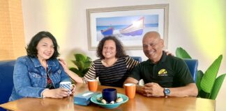 Monica y Gino Frans di Elezier ta invitado diamars den “Hende Comun y Coriente” na tv 22