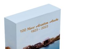 Moneda conmemorativo di 100 aña di aviacion ta obtenibel na Banco Central