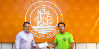 Banco di Caribe ta cla pa Ultimate Taekwondo Cup 2023.