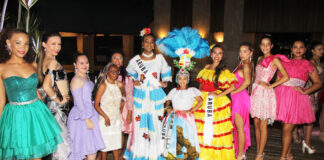 Modelonan di Chaz Modeling & Talent School hasiendo tremendo trabao na Punta Cana Merengue Fashion Week