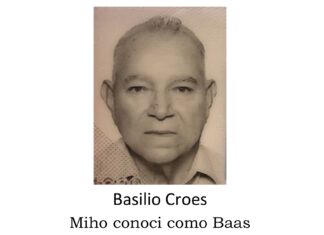 A bay sosega Basilio “Baas” Croes