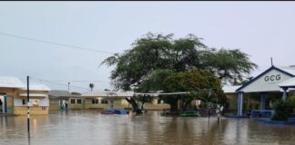 Varios scol tabata inunda den ora di mainta