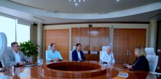 PROME MINISTER TA GRADICI MINISTER GLENBERT CROES, MINISTER ENDY CROES Y IBEROSTAR PA LOGRA YEGA NA UN COOPERACION MUTUO NA BIENESTAR DI NOS HOBENNAN
