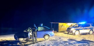 Chauffeur ta bandona auto bandi lama y na pia a huy pa polis