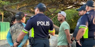 Dos detencion y un homber herida, despues di pelea formal