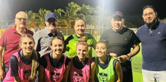 MINISTER ENDY CROES A PRESENCIA WEGA AMISTOSO ENTRE S.V. BRITANNIA DAMAS Y JOHNSON UNIVERSITY