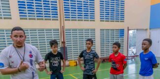 Taekwondo Team Aruba su team di TK5 ta den preparacion.