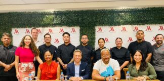 A.T.A. ta contento di por ta parti di evento culinario hunto cu Chef Francois Geurds y Aruba Marriott Resort