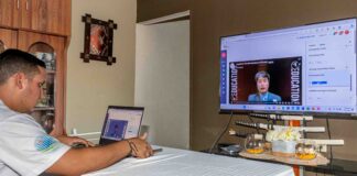 Yoshmar Wever di Taekwondo Team Aruba a pasa curso di coach.