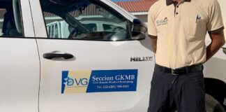 DVG ta alerta pa persona cu ta purba drenta cas di ciudadanonan pasando pa personal di GKMB