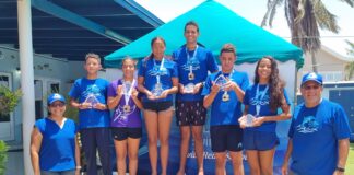 Overall Winners di Aruba Dolphins Open Water 2023 a keda conoci diadomingo Ultimo