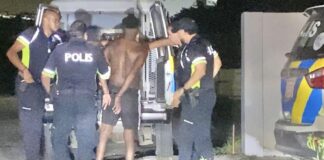 Polis a detene un persona causando problema na un apartamento na Noord