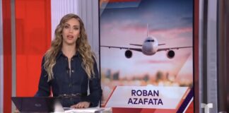 Ladronicia den pleno den vuelo di Aruba pa Colombia; Pasahero a horta stewardess