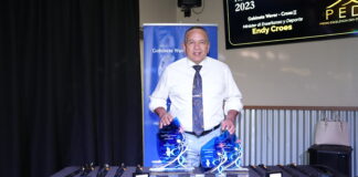 MINISTER ENDY CROES TA INVITA PUEBLO DI ARUBA PA SINTONISA PREMIO EXCELENCIA DEN DEPORTE DIABIERNA AWO, 19 DI APRIL 2024