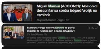 Miguel Mansur hayando ril pa ley di matrimonio y kier tuma vengansa