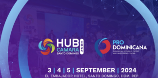 Participa na Hub Cámara Santo Domingo – e exposicion di comercio multisectoral mas grandi den Caribe