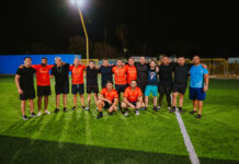 Aruba Bank a organisa un exitoso “Branch Brawl Soccer Edition”: Camacuri Branch ta triunfa riba Hato Branch