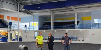 Minister Endy Croes: Pronto e deportistanan por haci uzo di e vloer ultramoderno y completamente renoba di Centro Deportivo Libertador Betico Croes