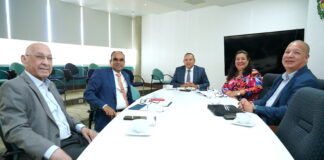 Minister Endy Croes a trata diferente punto di interes cu Xavier University School of Medicine Aruba