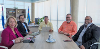 Gobierno a reuni cu SNBA riba e desaroyo di San Nicolas: E meta comun di gobierno y San Nicolas Business Association ta pa percura pa mas desaroyo na San Nicolas