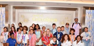 Minister di Turismo ta yama danki na e mega crucero di Carnival Celebration pa un biaha mas invita nos muchanan di aruba pa subi y haya un recorido