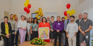 Minister Xiomara Maduro a cumpli 15 aña como politico trahando semper cu curason y caracter pa Pais Aruba