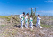 Brazil Taekwondo Stichting a haci photoshoot pa nan Kalender 2025