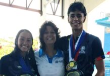 Avi Tromp y Inald Fernandes Perna: dos landado di Giants Aquatics cu a conkista titulo maximo na San Juan