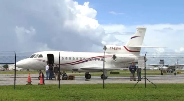 Merca a confisca avion di Nicolas Maduro