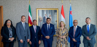 Prome Minister Evelyn Wever-Croes: Aruba ta mira atras riba un bishita sumamente exitoso di president di Surinam