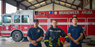 Minister Rocco Tjon: Despues di hopi aña Brandweer Aruba ta ricibi uniform nobo