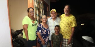 Endy Croes: Campañando di cas pa cas hibando e mensahe di partido MEP pa pueblo di Aruba