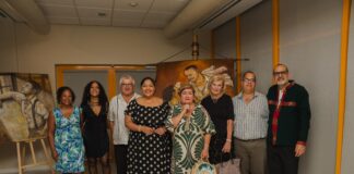 Minister di Cultura Xiomara Maduro a haci e apertura di e exposicion ‘Libertad’ na Museo Arkeologico Nacional Aruba