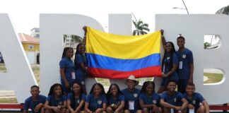 Invitacion special pa comunidad presencia resultado Intercambio Cultural Aruba – Colombia: Varios scol y academia di baile a participa y comparti y gana experencia artistico di musica y baile