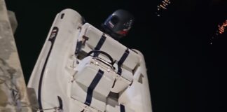 Wardacosta ta intercepta boto tipo dinghy cu dos persona indocumenta