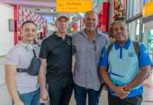 Presidente di Aruba Taekwondo Federation ARTBO a ricibi representante di PATU