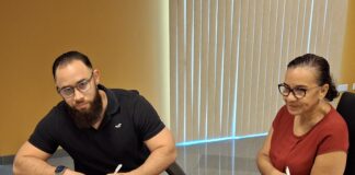 Fisioterapista Eddy Inocencia na servicio di asegurado di OE AZV