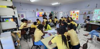 E programa“Invest In Me” di Kiwanis Club of Palm Beach a cuminsa na Pius X na Dakota