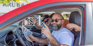 Taekwondo Team Aruba cu gradicimento n’e Pueblo di Aruba