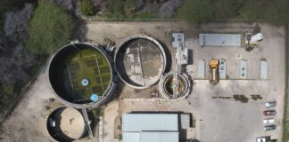 Aruba Wastewater Sustainable Solution NV (AWSS) a trece e prome planta na Parkietenbos bek den operacion