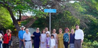 Prome Minister Evelyn Wever-Croes: Gobierno di Aruba a honra dos baluarte di Noord: Felix Flanegien (qepd) y Charro Kelly (qepd)