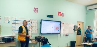 One Happy Island Lions Club a organisa mainta educativo tocante diabetes na 3 scol basico