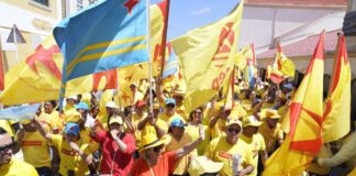 Lider di partido MEP ta gradici tur e 17572 sostenedornan pa nan sosten durante eleccion 2024