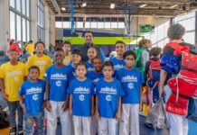 Taekwondo Team Aruba a participa den e ETU Cross Training na Merca