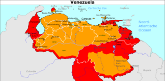 Conseho di biahe negativo pa Venezuela